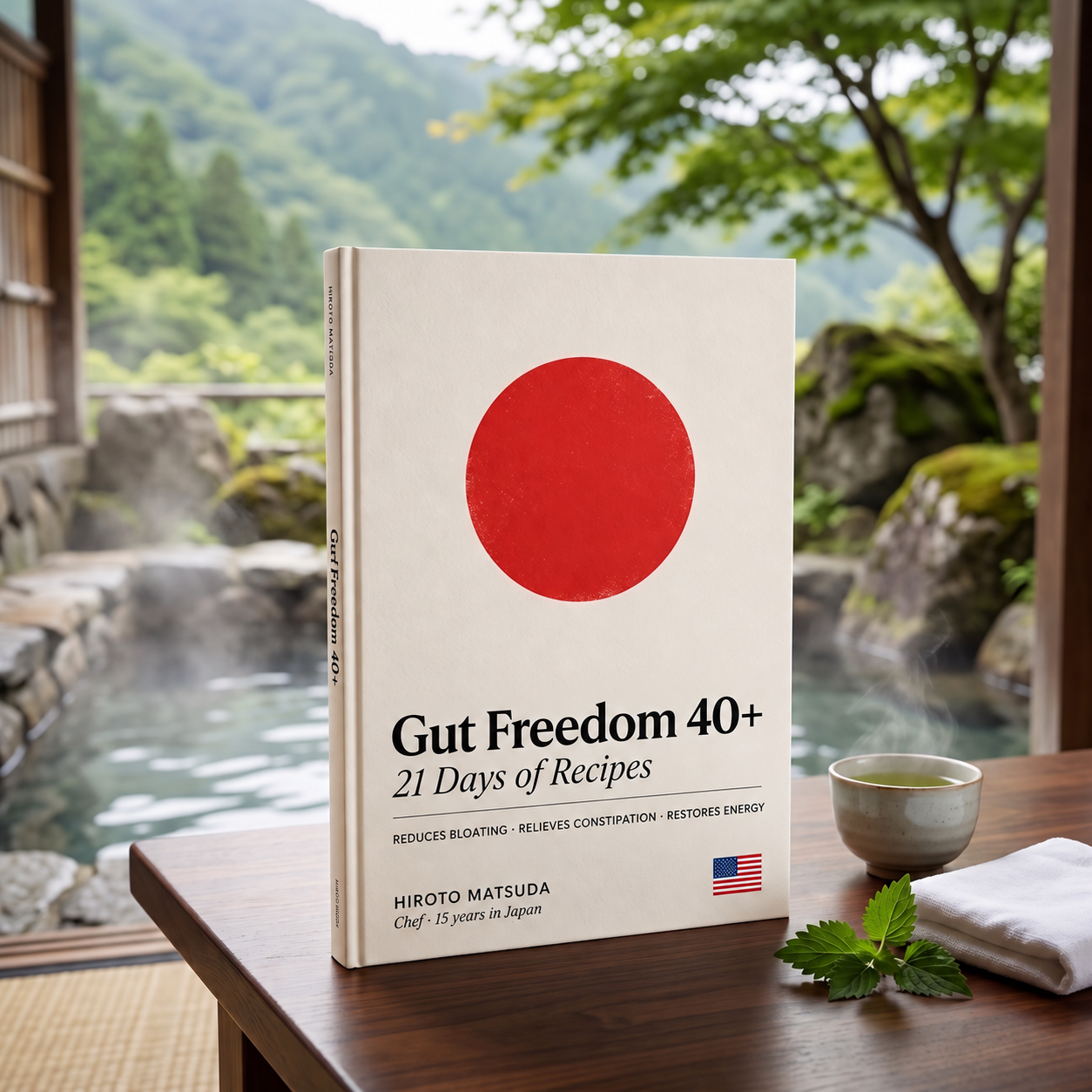 Gut Freedom 40+: 21 Days of Recipes by Hiroto Matsuda